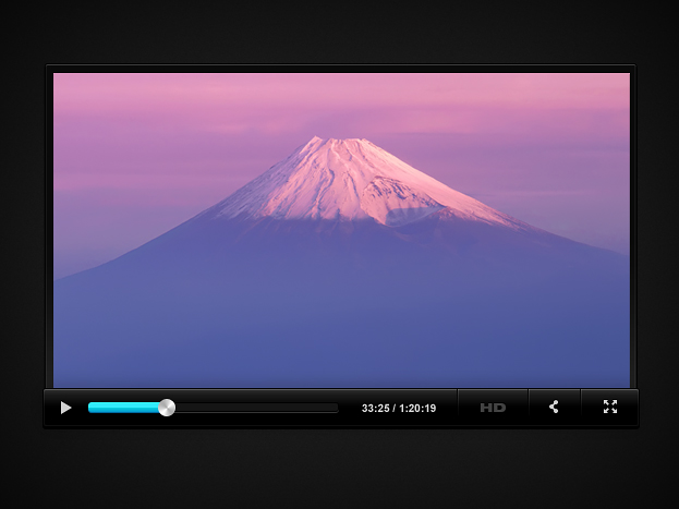 How to Create a Modern Video Player Interface Design in Photoshop