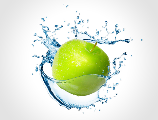 PHOTO EDITING IN PHOTOSHOP – WATER SPLASHING AGAINST A FRUIT