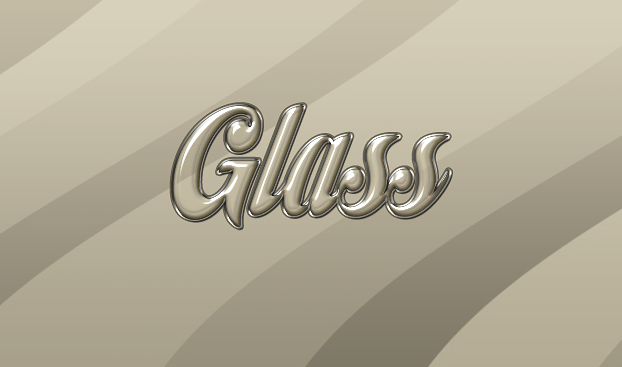 How to Create a Realistic Looking Shiny Glass Text Effect in Photoshop