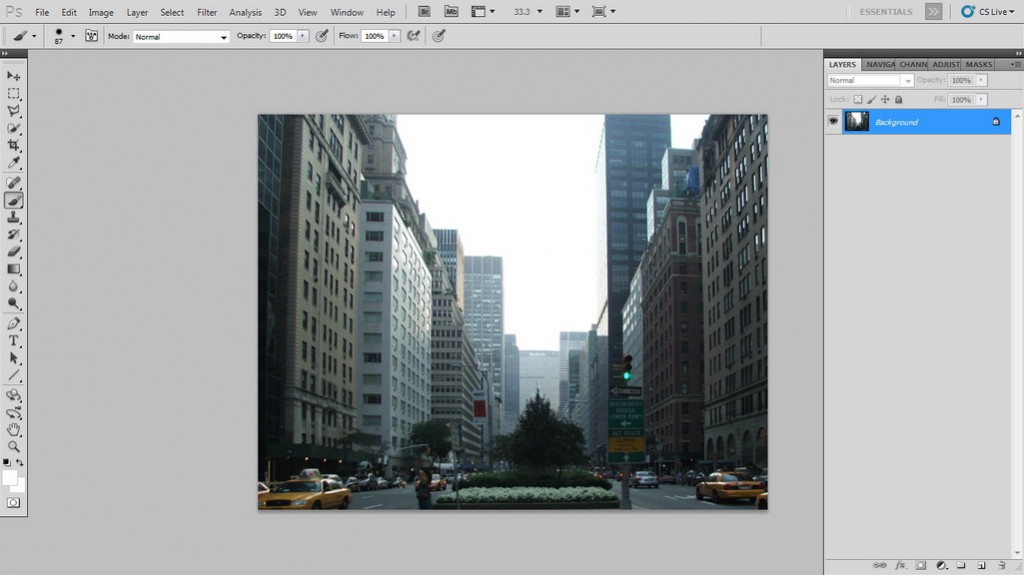 How to remove lens distorsions in Photoshop